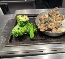 Creamy Mushroom Burger