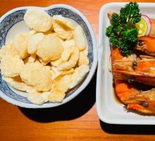 Steamed and Drunk Freshwater Shrimp