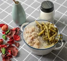 Snow菜 Bamboo Shoot Chicken Rice Porridge