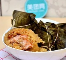 Homemade Sticky Rice Dumplings with Meat