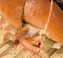 Crispy Cheese Pork Bun