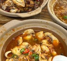 砂锅蒜爆黑鱼片