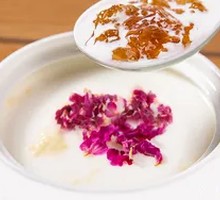 Peach Gum Milk Sweet Rice Wine Dessert