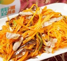 Carrot and Pork Stir-fry