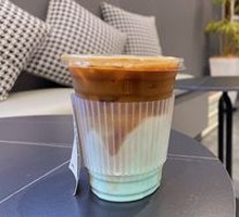 Blue Coconut Latte