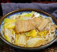 Napa cabbage with vermicelli
