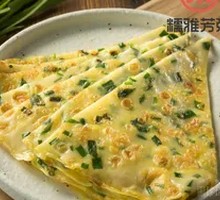 Handmade Chives and Egg Pancake