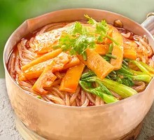 Sweet and Spicy Bamboo Shoot Sour Spicy Noodles