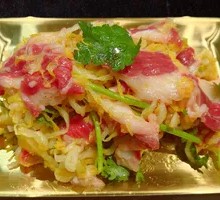 Beef and Pickled Cabbage Stir-fry