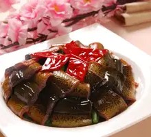 Stir-Fried Eel Back