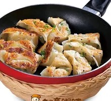 Pan-Fried Premium Shrimp Dumplings