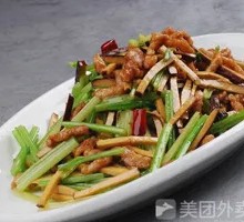 Celery with Tofu Sheets