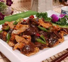 Green Pepper and Pork Slices