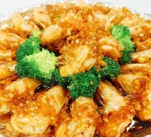Garlic Pepper Steak Shrimp