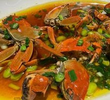 Steamed Crab with Edamame