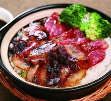 Salted Meat and Lap Cheong Clay Pot Rice