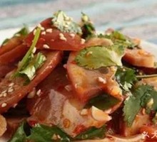 Cold-mixed pig's head meat