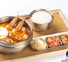 Seafood Tofu Soup Rice