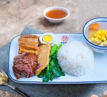 Roast Goose and Pork Rice