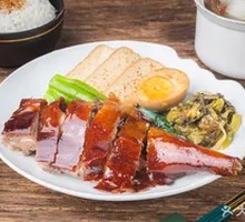 Roast Goose Leg Rice