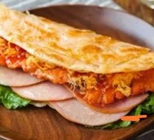 Teriyaki Pork Belly Hand-Pancake