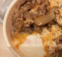 Hot Spring Egg Beef Bowl