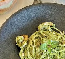Pesto Shrimp Pasta