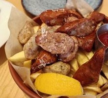 German Sausage Platter