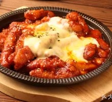 Cheese Rice Cake Chicken