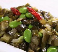 Pickled Cucumber and Edamame