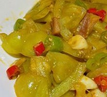 Stir-Fried Green Tomato Seeds