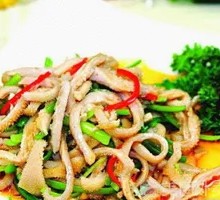 Snow Cabbage Stir-fried Lamb Tripe