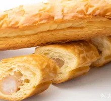Sausage and Fried Dough Croissant