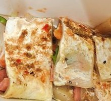 Double Egg Pork Ribs Grilled Cold Noodles