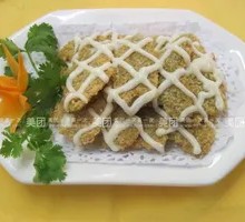 沙拉牛排