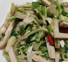 Water Celery and Tofu Skin Salad