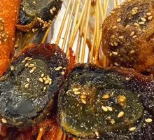 Fried Century Egg