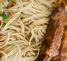 Pork Rib and Fish Noodles