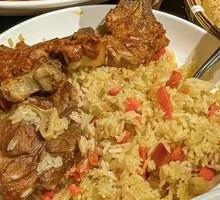 Double Lamb Shank Pilaf