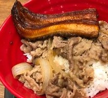 Eel and Beef Rice Bowl