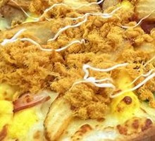 American-style Bacon & Potato Pizza