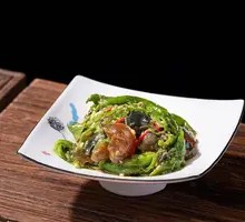 Spicy Pepper and Century Egg Mix