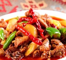 Xinjiang Spicy麻 Chicken