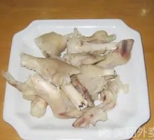 Steamed and Sliced Lamb Feet