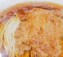 Chicken Juice Pork Cutlet Noodles