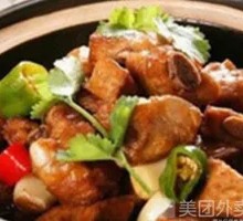Braised Pork Ribs with Tofu Skin