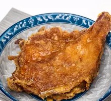 Crispy Chicken Leg Rice