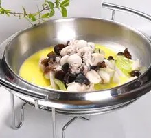 Golden Soup Squid Rings