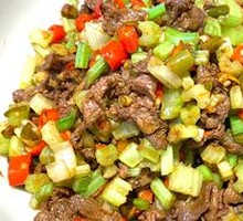 Stir-Fried Fresh Beef