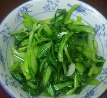 Bamboo Mushroom Stir-Fried with Greens